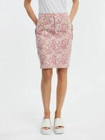 Orsay Pink Women Patterned Denim Skirt - Women