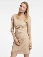 Orsay Beige Women's Faux Leather Dress - Women's