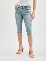 Orsay Light blue womens shortened jeans - Women