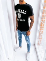 Men's T-shirt with black print Dstreet