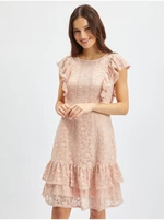 Women's old pink lace dress ORSAY