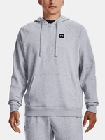 Under Armour Sweatshirt UA Rival Fleece 1/2 Zipper HD-GRY - Mens