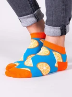 Yoclub Unisex's Ankle Funny Cotton Socks Patterns Colours SKS-0086U-A100