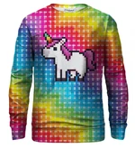 Bittersweet Paris Unisex's Pixel Unicorn Sweater S-Pc Bsp038