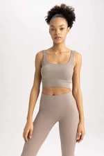 Defacto Fit Crew Neck Bra