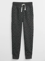 GAP Kids sweatpants leopard with logo - Boys