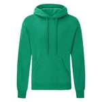 Green Men's Hooded Sweat Fruit of the Loom