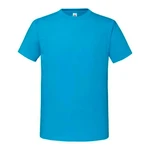 Blue Men's T-shirt Iconic 195 Ringspun Premium Fruit of the Loom