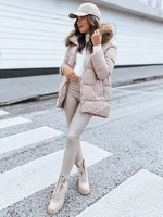 Women's winter jacket HENSY beige Dstreet