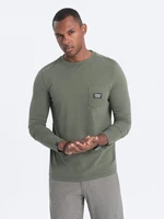 Ombre Men's longsleeve with pocket