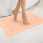 Zwoltex Unisex's Velour Bath Mat Carlo RO-023T