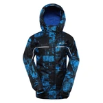 Children's ski jacket with ptx membrane ALPINE PRO EDERO electric blue lemonade variant PA