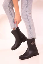 Soho Women's Black Boots & Booties 18412