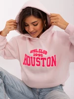 Light pink oversize hoodie