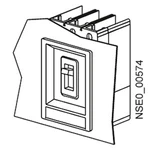 Siemens 3VL9800-8BC00 príslušenstvo pre výkonový spínač 1 ks