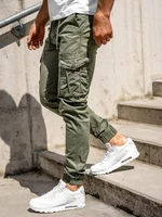 Pantaloni cargo joggers verde-deschis bărbați Bolf CT6703