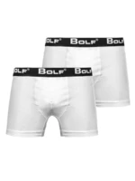 Boxeri albi Bolf 0953-2P 2 PACK