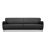 Tmavosivá kožená pohovka Windsor & Co Sofas Neso, 235 x 90 cm