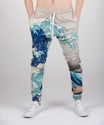 Aloha From Deer Unisex's Great Wave Sweatpants SWPN-PC AFD059