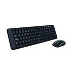 Klávesnica s myšou Logitech Wireless Combo MK220, CZ/SK (920-003165) čierna set bezdrátové klávesnice a bezdrátové myši • vhodný na cestování • Plug &