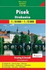 Písek + Strakonice mapa 1:10 000