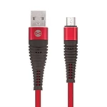 Kábel Forever USB/Micro USB, 1m červený dátový kábel • USB • micro USB • dĺžka 1 m