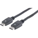 Manhattan DisplayPort prepojovací kábel #####DisplayPort Stecker, #####DisplayPort Stecker 7.50 m čierna 354127 fóliové