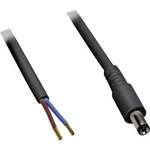 Nízkonapěťový připojovací kabel TRU COMPONENTS TC-2516007, vnější Ø 5.5 mm, vnitřní Ø 2.5 mm, 2.00 m, 100 ks