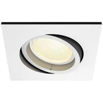 LED stropní reflektory Philips Lighting Hue Hue White & Col. Amb. Centura Einbauspot eckig weiß 350lm, GU10, 5.7 W, N/A