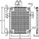 Montážní deska Schneider Electric NSYMR810, (d x š) 800 mm x 1000 mm, 1 ks