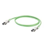 Síťový kabel RJ45 Weidmüller 1191010020, CAT 5, CAT 5e, SF/UTP, 2.00 m, zelená