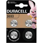 Knoflíkový článek CR 2032 lithiová Duracell Elektro 2032 220 mAh 3 V 4 ks