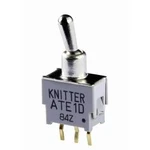 Páčkový přepínač Knitter-Switch ATE 2G, 48 V DC/AC, 0,05 A, 2x (zap)/vyp/(zap)