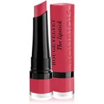 Bourjois Rouge Edition Velvet matný rúž odtieň 04 Hip Hip Pink 2,4 g