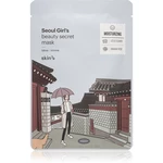 Skin79 Seoul Girl's Beauty Secret hydratačná plátienková maska 20 g