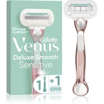 Gillette Venus Deluxe Smooth Sensitive Rosegold holiaci strojček + náhradná hlavica 1 ks