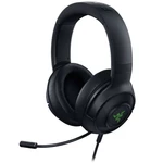 Headset Razer Kraken V3 X (RZ04-03750100-R3M1) čierny herné slúchadlá • frekvencia 12 Hz až 28 kHz • citlivosť 103 dB • impedancia 32 ohmov • USB • 1,