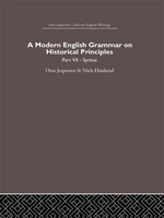 A Modern English Grammar on Historical Principles