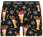 Men's boxers Smoke beer black Frogies Christmas