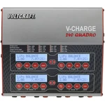 VOLTCRAFT V-Charge 240 Quadro modelárska multifunkčná nabíjačka 12 V, 230 V 12 A LiPolymer, LiFePO, LiIon, LiHV, NiCd, N