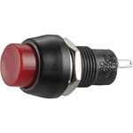 TRU COMPONENTS TC-R13-84B-05BK tlačidlový spínač 250 V/AC 1 A 1x vyp/zap s aretáciou    1 ks