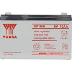 Yuasa NP10-6 NP10/6 olovený akumulátor 6 V 10 Ah olovený so skleneným rúnom (š x v x h) 151 x 97.5 x 50 mm plochý konekt