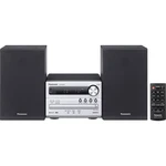 Panasonic SC-PM250EG-S stereo systém Bluetooth, CD, USB,  2 x 10 W strieborná