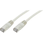 Digitus DK-1521-100 RJ45 sieťové káble, prepojovacie káble CAT 5e F/UTP 10.00 m sivá  1 ks