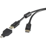 Renkforce Mini-DisplayPort / DisplayPort káblový adaptér #####Mini DisplayPort Stecker, #####DisplayPort Stecker 4.50 m