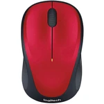 Logitech M235 #####Kabellose Maus bezdrôtový optická červená/čierna 3 null 1000 dpi