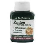 MEDPHARMA Žen-šen + echinacea + leuzea 67 kapslí