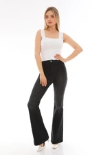 BİKELİFE Smoked High Waist Lycra Flared Jeans