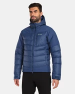 Men's down jacket Kilpi GUUS-M Dark blue