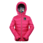 Alpine Pro Ružová detská obojstranná zimná bunda ALPINE PRE EROMO